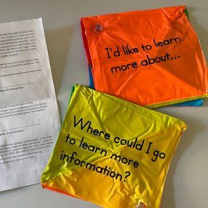 Guided Reading Comprehensive Cubes (2-inflatables)